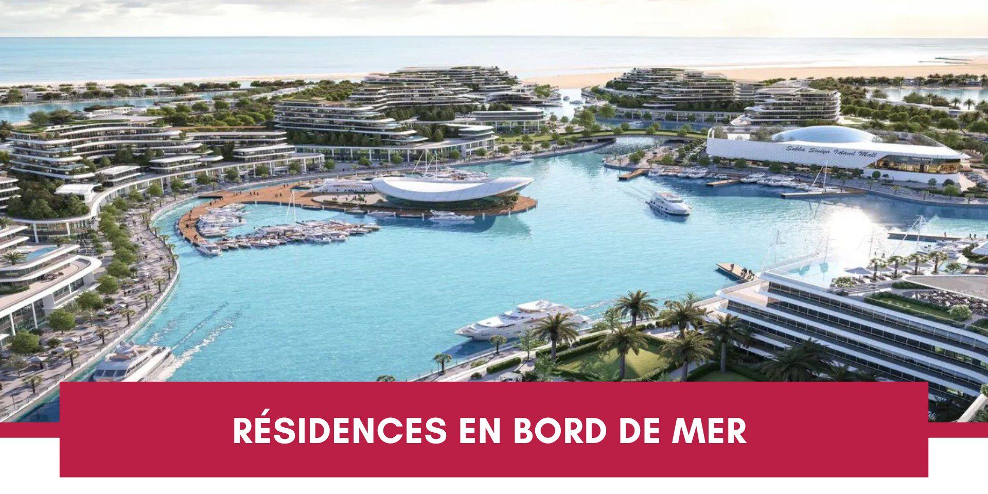 Résidences en Bord de Mer : Appartements et Villas à Siniya Island cover