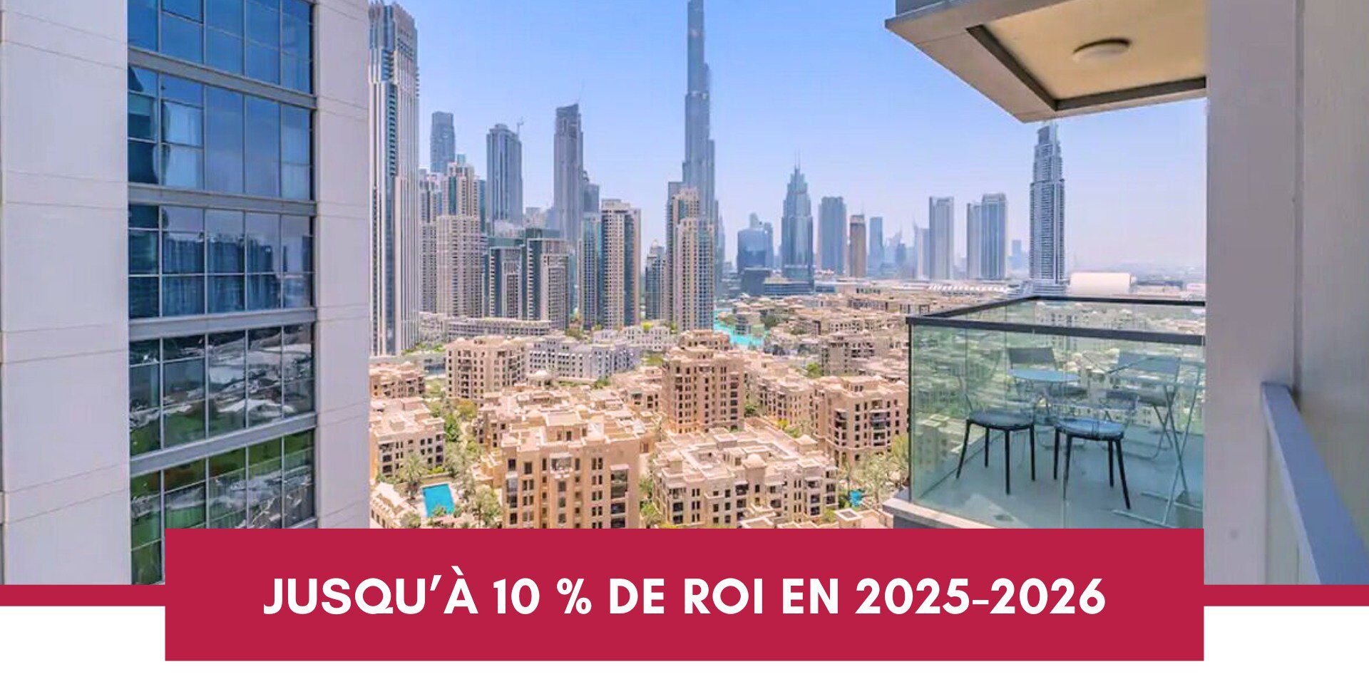 Investir à Dubaï : Jusqu’à 10 % de Rendement en 2025-2026 cover